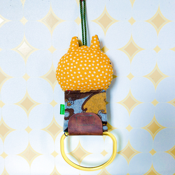 アニマル★タオルハンガー 【黒猫 C】 3枚目の画像