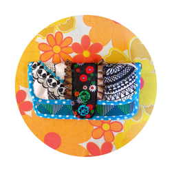 レトロポップ☆長財布 【ブラック】 長財布 decora-depart 通販