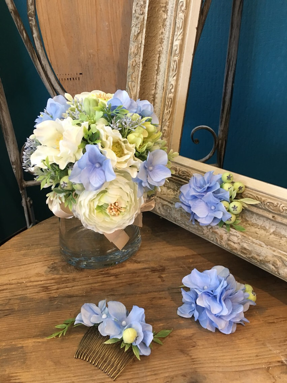 Wedding Bouquet 〜ブーケ・blue〜 5枚目の画像