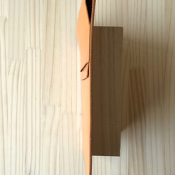 薄型 A5Medium ケース（A5ノートとペン、iPad mini など）/ イタリアンレザー・ブラッキー(限定数販売 5枚目の画像