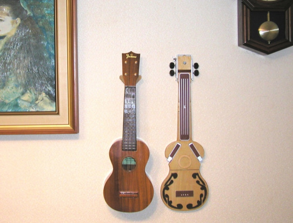 楽譜立てになるウクレレスタンド（ソプラノ） その他インテリア