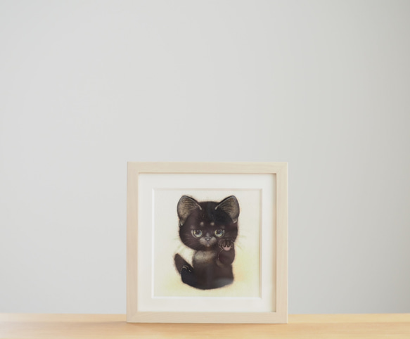 黒猫の招き猫 「 期待しないで 」 4枚目の画像