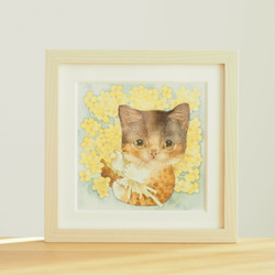 油絵 絵画 【猫の寝顔】 絵画 HR 通販 13254428｜Creema(クリーマ)