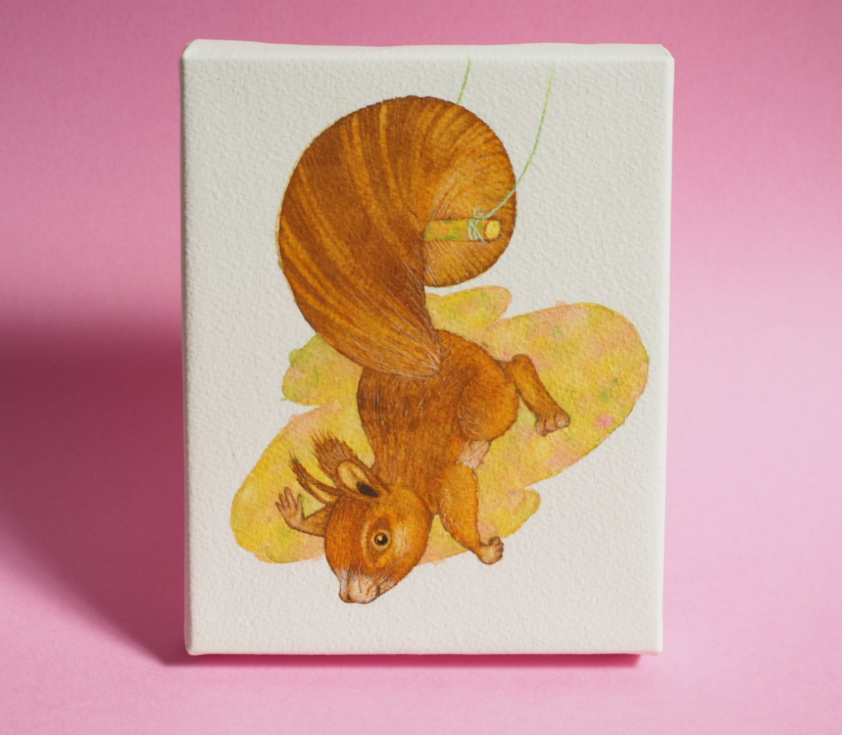 『CCP2019』サーカスのトップスターのリス君（原画）