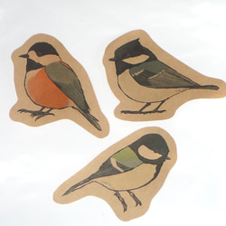 鳥のコンパクトレター<森に歌う小鳥> 4枚目の画像