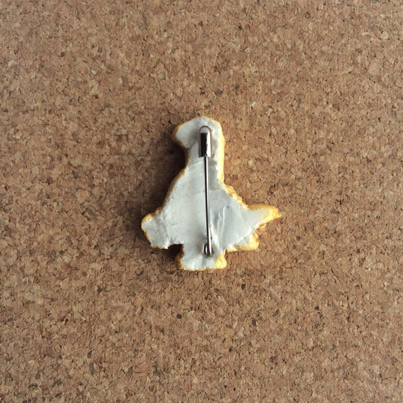 青い海のアオアシカツオドリバッジ 2枚目の画像