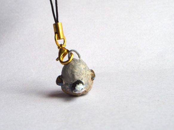 とりだるまストラップ<キジバト> 3枚目の画像