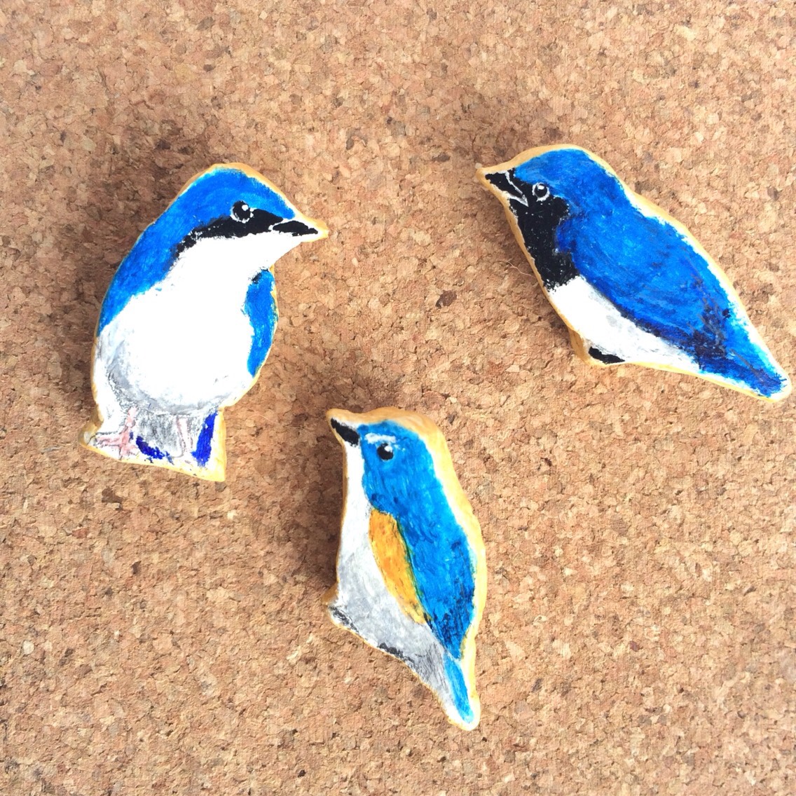 米国 しあわせの青い鳥 ブルー トリファリ TRIFARI ブローチ 青い鳥