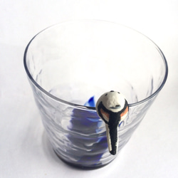 コップが止まり木<シマエナガ> 4枚目の画像