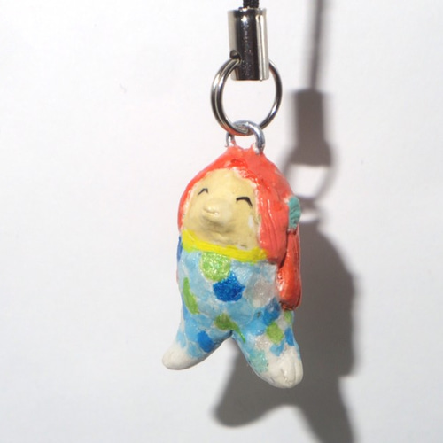 にっこり笑顔のアマビエ様ストラップ 携帯ストラップ KOMAKKOU64 通販  