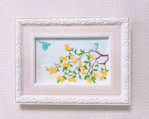 日本画　レモン 倉庫から昔の商品の版下を発掘しました。 . はちみつ