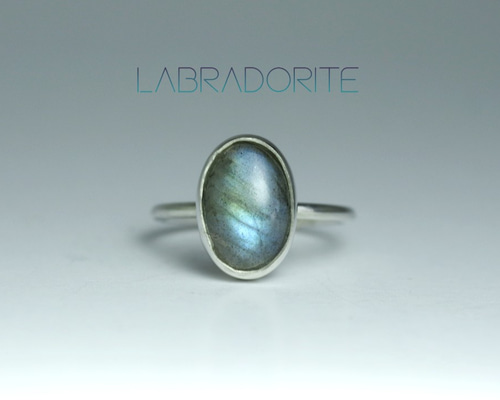 NEW ☆ 新作 ☆『Opal』☆の世界でひとつの天然石リングsilver925