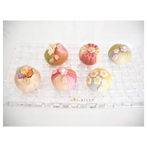 上生菓子【春】桜餡4個詰め合わせ 卵乳小麦不使用 6個入りも