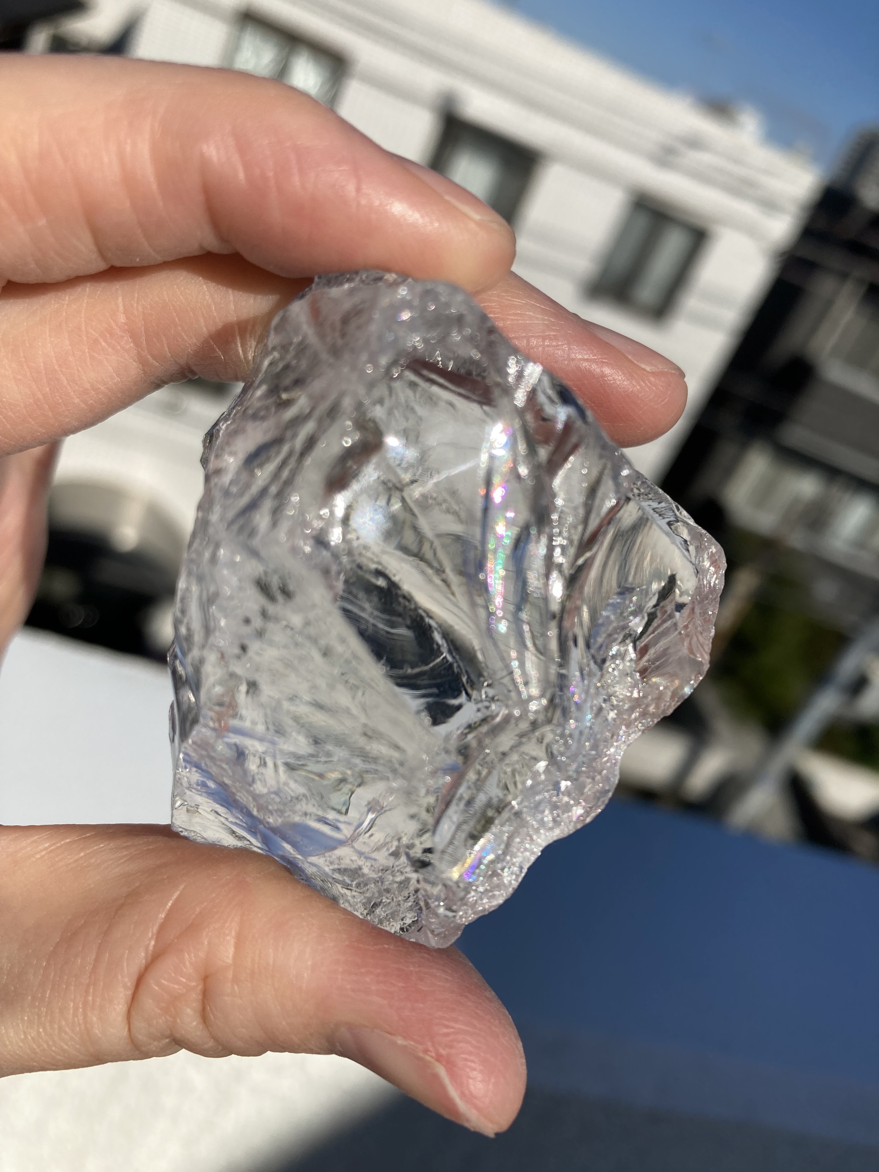 聖なる宇宙のカケラ　アイスクォーツ