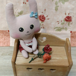 貝妮手作布娃-萌兔及害羞貓 第3張的照片