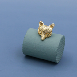 ★ 狐狸耳環（金銀925） * 耳環兼容 第1張的照片
