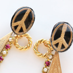 Vintage·Beads Big Earrings（Piece）*耳環支持* 第4張的照片