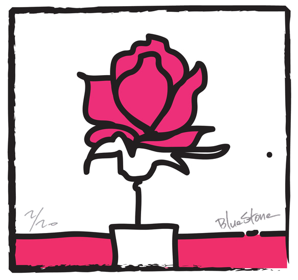 ＰＯＰ薔薇Ⅱ－ＰＩＮＫ・Square 2枚目の画像