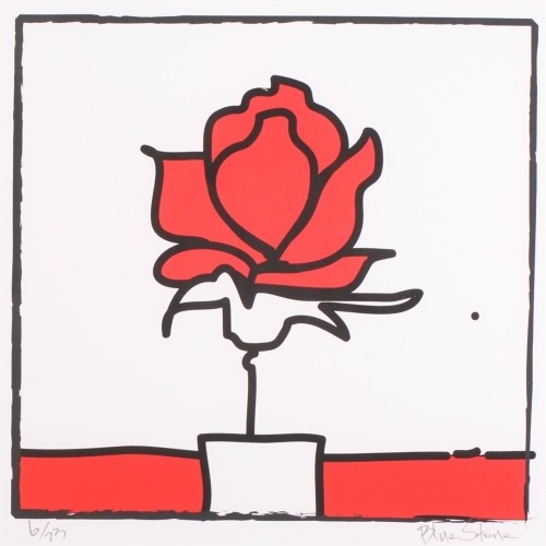 数字の 1 が描かれたバラの絵。 | Premium AI生成画像