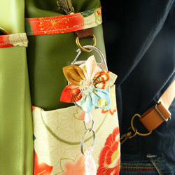 3WAY撫子成人袋全套日本模式坦馬里明亮的綠色 第9張的照片