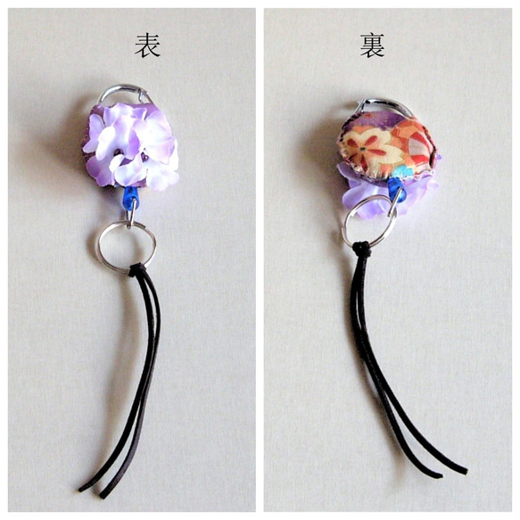 按創意顏色選擇☆3WAY緊湊型背包，附有右拉鍊和後袋Orchid x淺玫瑰色 第5張的照片