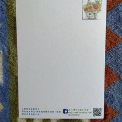 【ドリームショップシリーズ】-うさぎアイスクリームShop_Postcard_Card 2枚目の画像