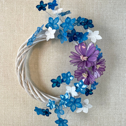 専用　布リース*Something blue* 専用 布リース*Something blue*