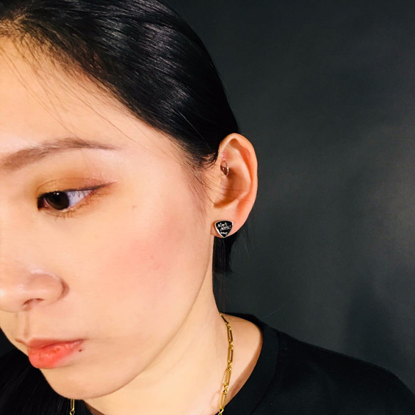 NEW NOISE Music Jewelry Laboratory-Simple PICK Ear Pin Earrings（ 5枚目の画像