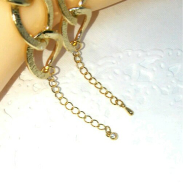 選べるｻｲｽﾞ♡Gold chain bracelet…金属ｱﾚﾙｷﾞｰ対応… 4枚目の画像