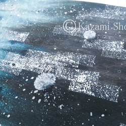 原画 残響 青 額付き 響都超特急2025 事前通販 】 機関車 T-shirt 《申込期間10/15