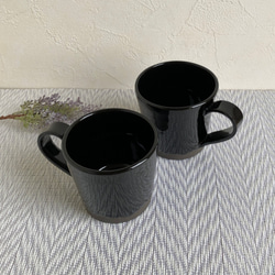 シンプルマグカップ（ブラック） 5枚目の画像