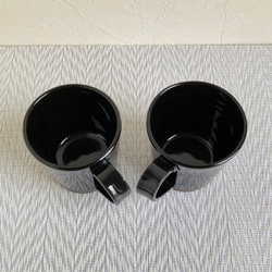 シンプルマグカップ（ブラック） 6枚目の画像