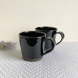 シンプルマグカップ（ブラック） 7枚目の画像