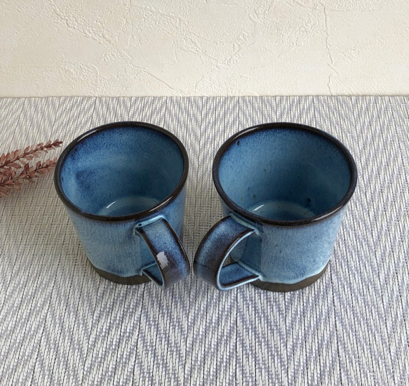シンプルマグカップ（ブルー） 6枚目の画像