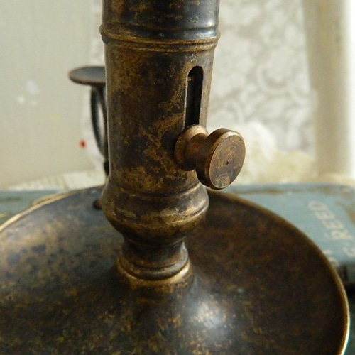 レアなスナッファー付キャンドルホルダー＊燭台 ろうそく立て