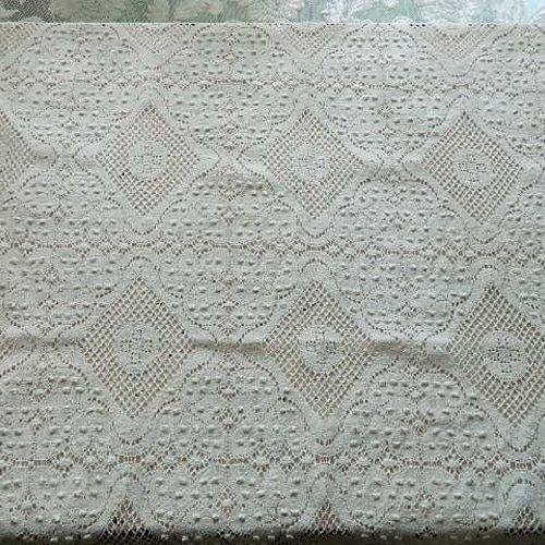 Vintage　ノッティンガムレース　イングランド　テーブルクロス 英国ノッティンガムレースのヴィンテージテーブルクロス レース