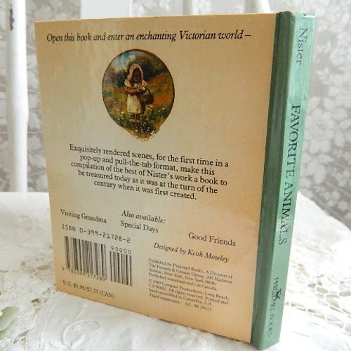 アーネスト・ニスターの仕掛絵本 飛び出す絵本 Favorite Animals 洋書