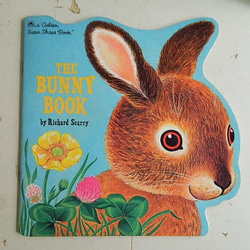 *リチャード・スキャリーのTHE BUNNY BOOK　絵本 1987年出版 1枚目の画像