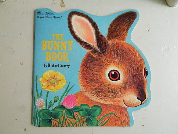 *リチャード・スキャリーのTHE BUNNY BOOK　絵本 1987年出版 1枚目の画像