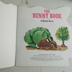 *リチャード・スキャリーのTHE BUNNY BOOK　絵本 1987年出版 3枚目の画像