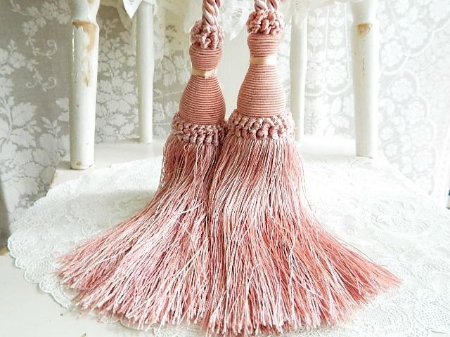 ピンクローズ　ベルベット ロングカーテン タッセル付き 71YL49abOjL._UF894,1000_QL80_.jpg