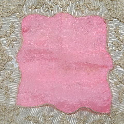 SALEஐ⋆*アンティーク・ハンカチセット（ピンク&ホワイト）→3枚ビンテージ 1ea31312b874e04600854cbb6694c0