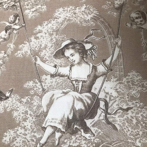 フランスヴィンテージ THEVENON社 トワルドジュイ生地&古い生地2セット