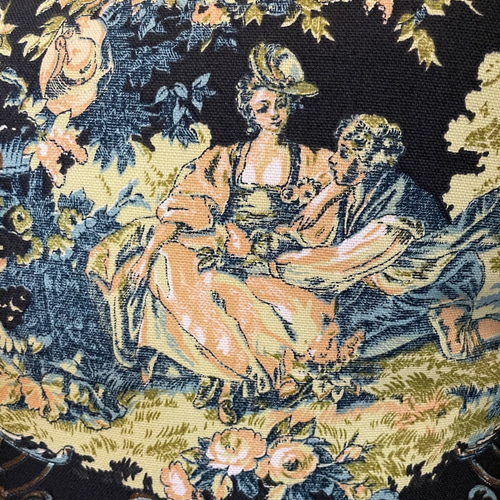 フランスアンティークトワルドジュイクッションカバー