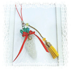 【手作．狂想】好運連連連代表~~ DIY 鴻運好彩頭吊飾 串珠材料包 第1張的照片