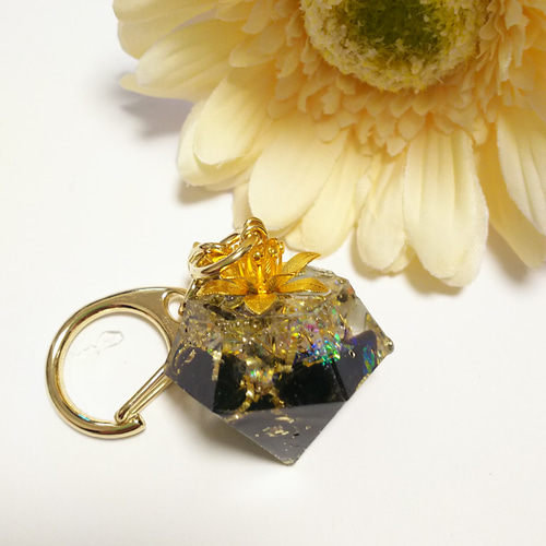 最強守護・魔.除け】黒水晶のオルゴナイトのお守りキーホルダー その他