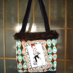 ハート刺繍コール巾着ショルダーバック | FREDY & GLOSTER