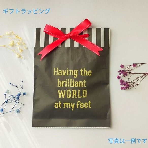 アクアマリン・水晶・チェコビーズのロングピアス（イヤリング） *3月誕生石入り*　天然石　さざれ石　#676 9枚目の画像