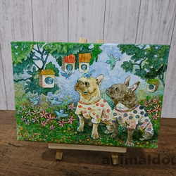油絵 絵画 森ボックス 油絵 森ボックス - HR | minne byGMOペパボ 国内最大級の