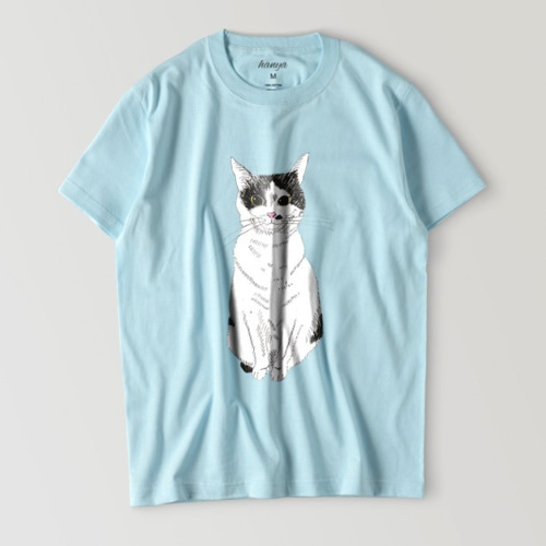 moko）猫ちゃんピンクニットM・和柄ブルー猫ちゃんTシャツM・猫パンツS 楽天市場】猫のTシャツ プリントシャツ 3Dプリント 半袖Tシャツ